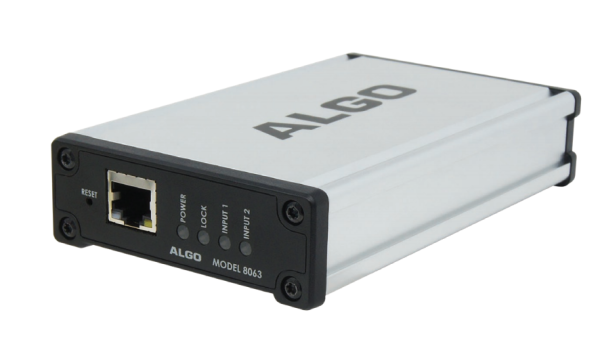 Algo 8063 IP Digital IO Module for Door Control & Automation Algo 8063 IP Digital IO Module for Door Control & Automation